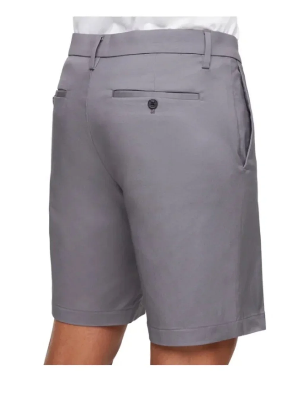 Banana Republic Men's Stretch Chino Shorts Gray Size 36